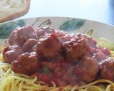 トマトソースのミートボール・パスタ欧州風作り方11写真