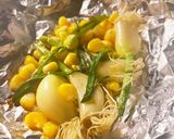 BBQ!発芽にんにくの極上ホイル焼き作り方4写真