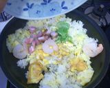 パックご飯レンジ２分、更に炒めて本格炒飯作り方19写真