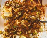 鳥もも肉のネギ味噌バターホイル焼き作り方1写真