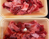 基本の牛すじの下処理と下茹で作り方1写真