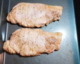 絶品☆豚肉ローストクリームソース作り方2写真
