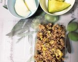 秋だ栗だ赤飯だ、、、金箔を作り方5写真