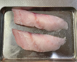 タラのムニエル　枝豆ソース添え作り方1写真