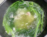 冬の#鍋は#ほうれん草山盛り簡単#常夜鍋作り方6写真