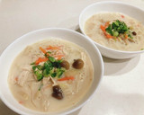 きのこと白菜のはるさめ豆乳スープ作り方5写真