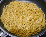 醤油焼きそば　生姜焼きの野菜炒め作り方3写真