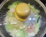 目玉焼きとキャベツ蒸し作り方5写真