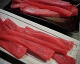 本鮪とサーモンの太巻❨(@≧↺≦@)❩ノ作り方2写真