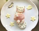 テディベアっぽいおにぎりプレート♪作り方12写真