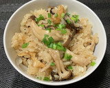 【だし香る】きのこの炊き込みご飯作り方5写真