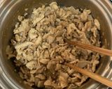 腸内環境を整える！豚肉そぼろあんの三色丼作り方3写真