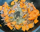 厚揚げと人参でかさ増し！茄子の中華炒め作り方3写真
