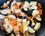 厚揚げと人参でかさ増し！茄子の中華炒め作り方5写真