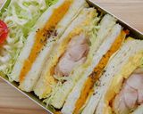かぼちゃとチーズのシンプルサンドイッチ作り方3写真