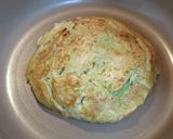 全粒粉で糖質オフ☆豚のお好み焼き作り方6写真