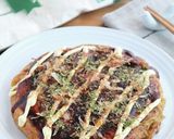 全粒粉で糖質オフ☆豚のお好み焼き作り方7写真