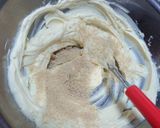 きしめんチップス入りベイクドチーズケーキ作り方3写真