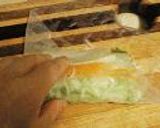 野菜たっぷり　さっぱり生春巻き作り方6写真