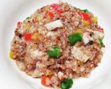 犬ご飯　ポークとパプリカの玄米リゾット作り方4写真