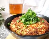長芋入り♪ふわふわキャベツ焼き作り方5写真