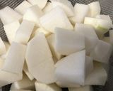 まるごと大根豚バラ角煮（煮玉子入り）作り方1写真