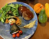ハロウィンディナー☆えのきでほうき作り方5写真