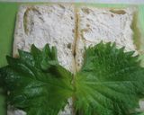 簡単✿お手軽♫油揚げのしそチーズサンド作り方1写真