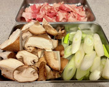 豚肉と椎茸の醤油炒め作り方1写真
