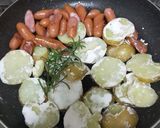 ソーセージポテト（味付けなしでも美味）作り方3写真