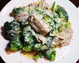簡単☆蒸し鶏とブロッコリーのマリネ作り方5写真