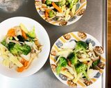 根菜チクワオイ炒味スペイン風オムレツ風作り方14写真