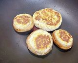 オートミールで椎茸の肉詰めやハンバーグ作り方3写真