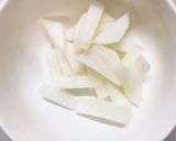 ピリ辛味噌炒め味豚こま大根青椒肉絲風作り方6写真
