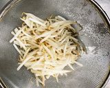 レンジもやしブロッコリー佃煮味野菜炒め作り方7写真