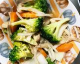 レンジもやしブロッコリー佃煮味野菜炒め作り方11写真