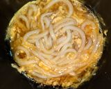 簡単☆お手軽肉玉あんかけうどん♩作り方8写真