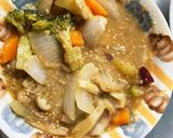 根菜しゃぶしゃぶごまだれ炒味温野菜サラダ作り方18写真