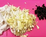 白菜とキクラゲのスープ作り方1写真
