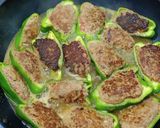 シンプルおいしいピーマン肉詰め作り方5写真