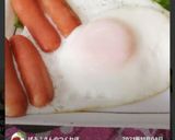 我が家の朝食　ぱっかーんウインナーエッグ作り方46写真