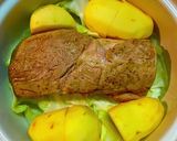 豚ヒレ肉ジャガイモローズマリービール煮込作り方8写真