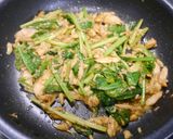 簡単！ほうれん草のめんツナカンカン炒め作り方3写真