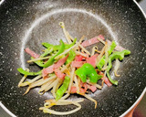 ピーマンともやしとハムのマヨ炒め作り方2写真