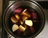 超簡単☆ＷさつまにＷいもの甘辛煮物♪♪♪作り方3写真
