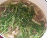 豆苗とウインナーのスープ♪作り方4写真