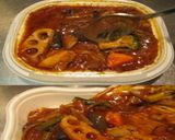 美味ドレの塩レモン蜂蜜ソースで野菜カレー作り方2写真