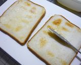ベーコンエッグトーストサンド☆作り方3写真