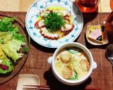 おうちのフレンチ★タコカルパッチョ★作り方4写真
