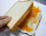 ベーコンエッグトーストサンド☆作り方5写真